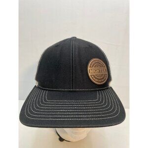 Oregon Coast High Tide hat cap 7 1/2" trucker mesh snap back beach white black